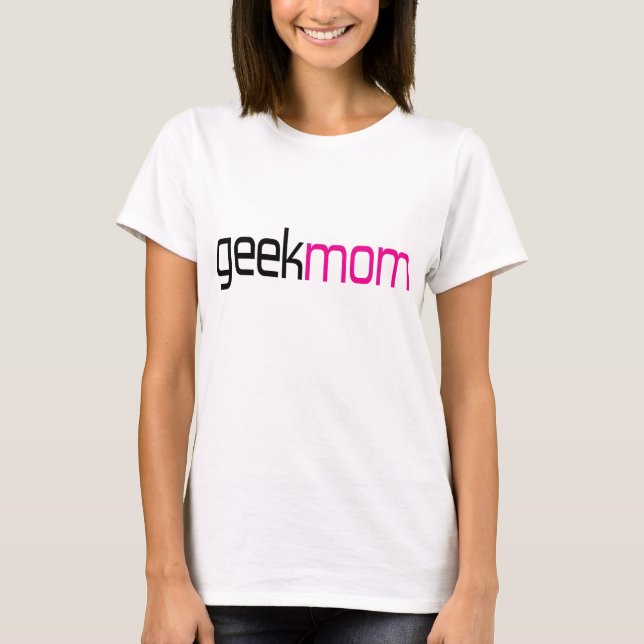 T-shirts Mamã do geek (Frente)