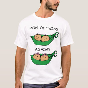 T-shirts Mamã dos gêmeos outra vez