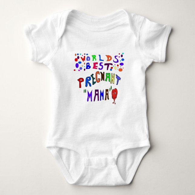 T-shirts Mama grávido (Frente)