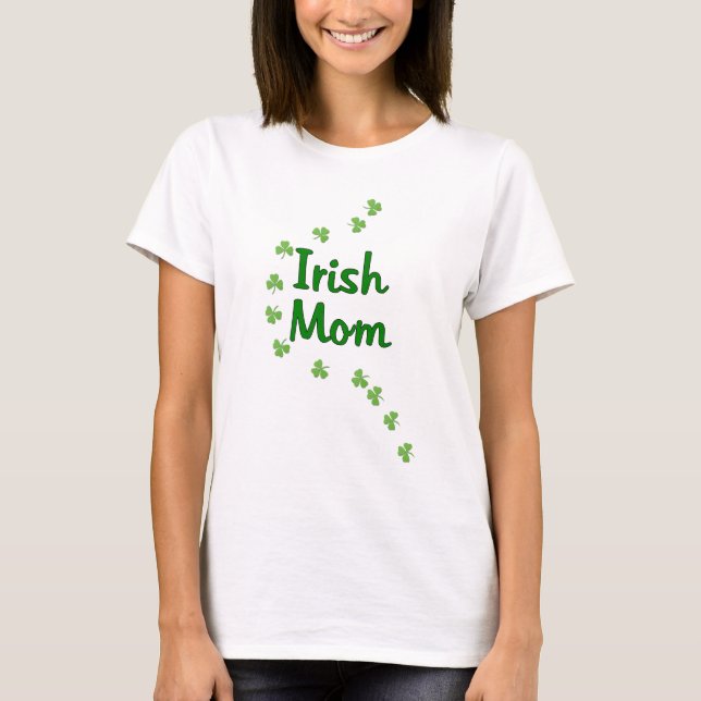 T-shirts Mamã irlandesa (Frente)