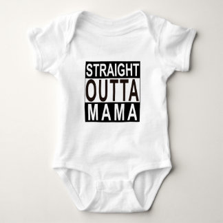 T-shirts Mama reto Bodysuit de Outta