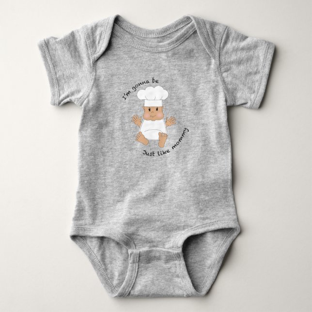 T-shirts Mamãe de chef (Frente)