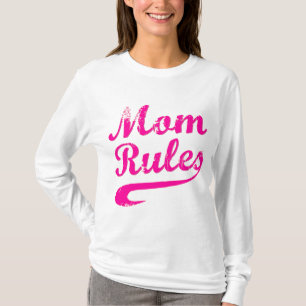T-shirts Mamãe Diz Dia de as mães Engraçado