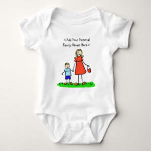 T-shirts Mamães da Família Personalizada de Mãe e Filho
