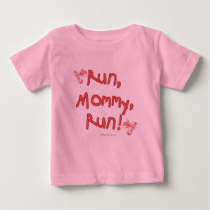 T-shirts Mamães do funcionamento funcionadas - rosa