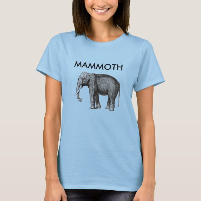 T-SHIRTS MAMMOTH (Frente)