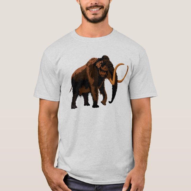 T-shirts Mamute lanudo (Frente)