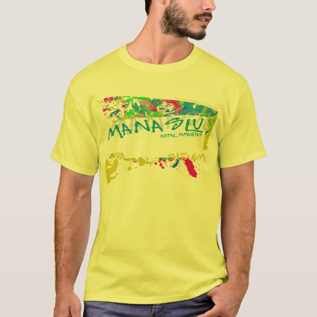 T-shirts Manaslu (Frente)