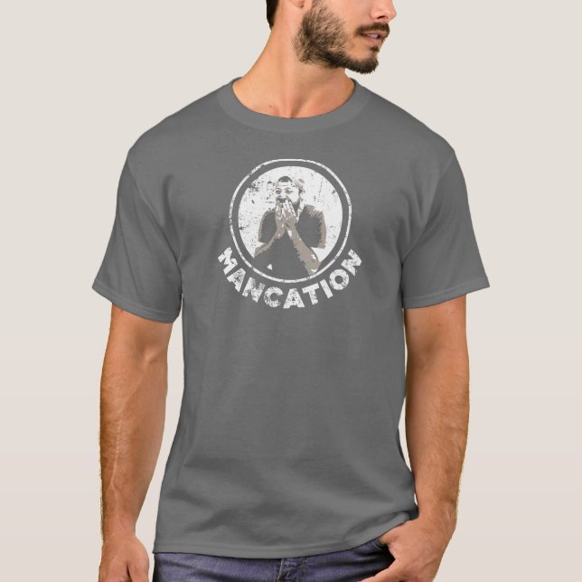 T-shirts Mancation (Frente)