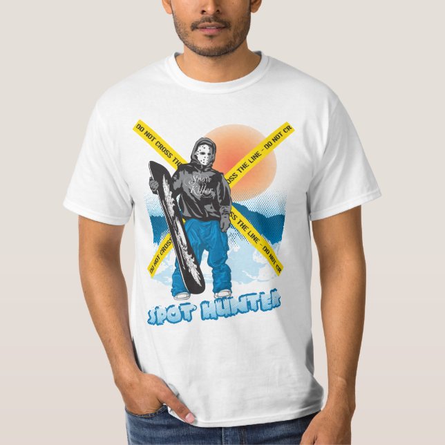 T-shirts Mancha hunter (Frente)