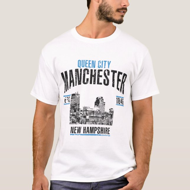 T-shirts Manchester (Frente)
