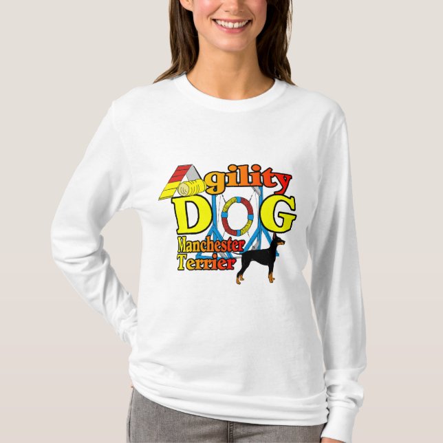 T-shirts Manchester_Terrier_Agilidade (Frente)