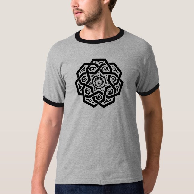 T-shirts Mandala de Samanid (Frente)