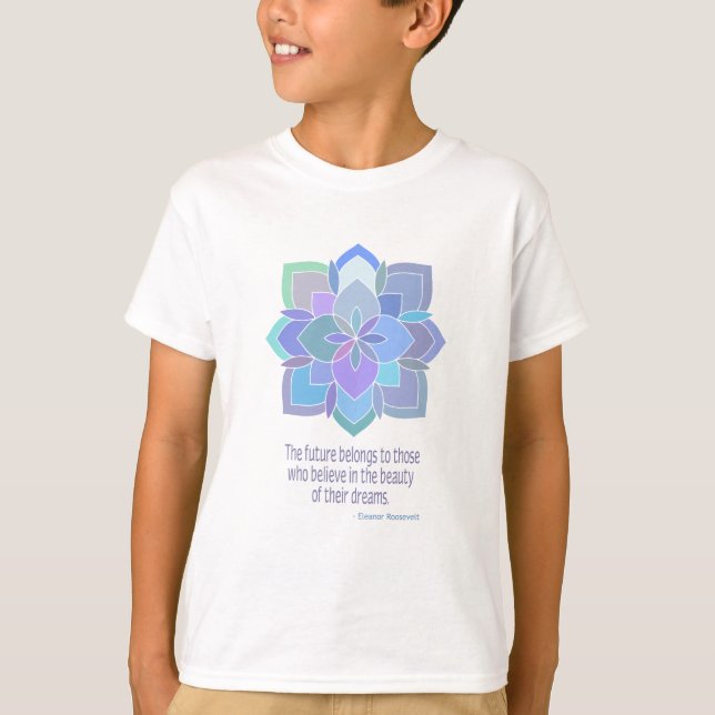 T-shirts Mandala Roosevelt Belty Cote (Frente)