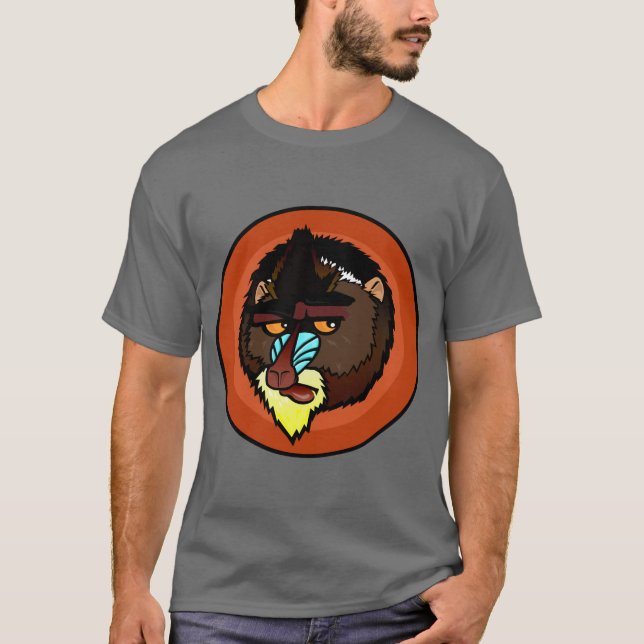 T-SHIRTS MANDRILL SHORT SLEEVE T SHIRT (Frente)