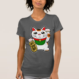T-shirts Maneki Neko: Gato Sortudo Japonês