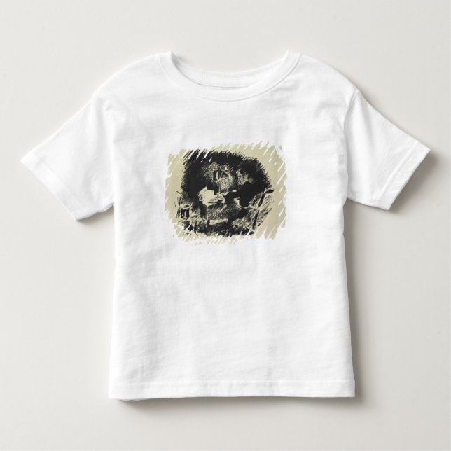 T-shirts Manet | Le Corbeau, 1875 (Frente)
