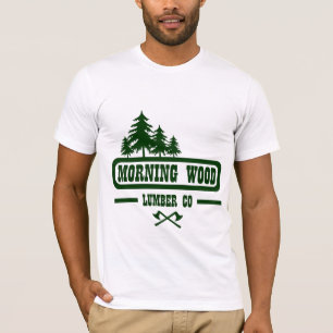 T-SHIRTS MANHÃ WOOD LUMBER CO,
