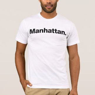 T-shirts Manhattan (preto)