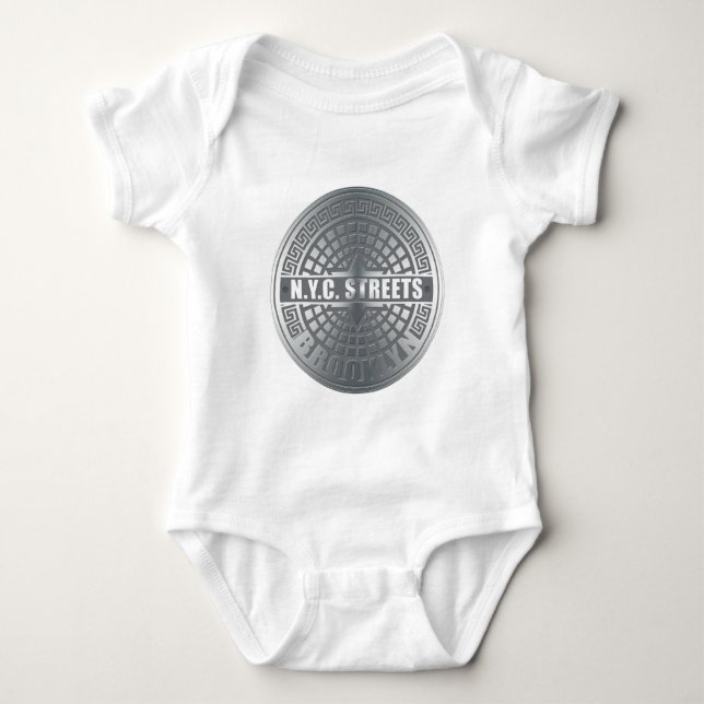 T-shirts Manhole Cobrir Brooklyn (Frente)