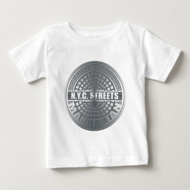T-shirts Manhole Cobrir Manhattan (Frente)