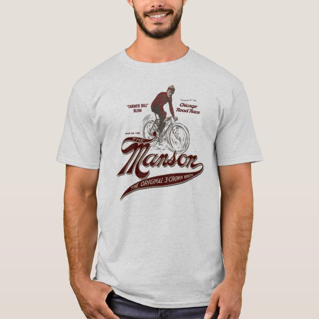T-shirts Manson Bicyle T (Frente)
