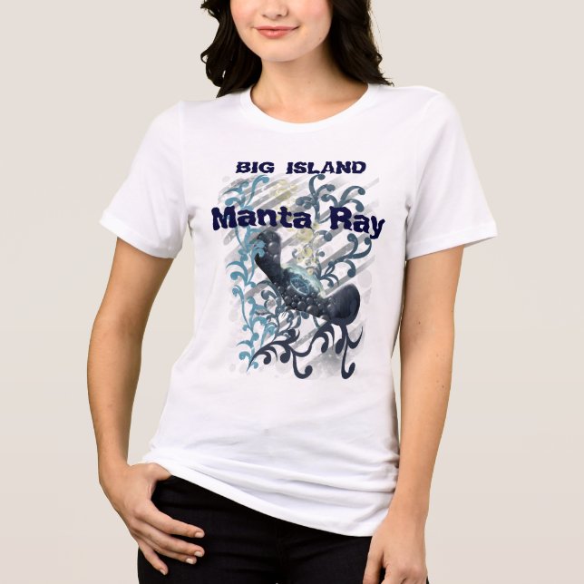 T-shirts Manta Ray (Frente)