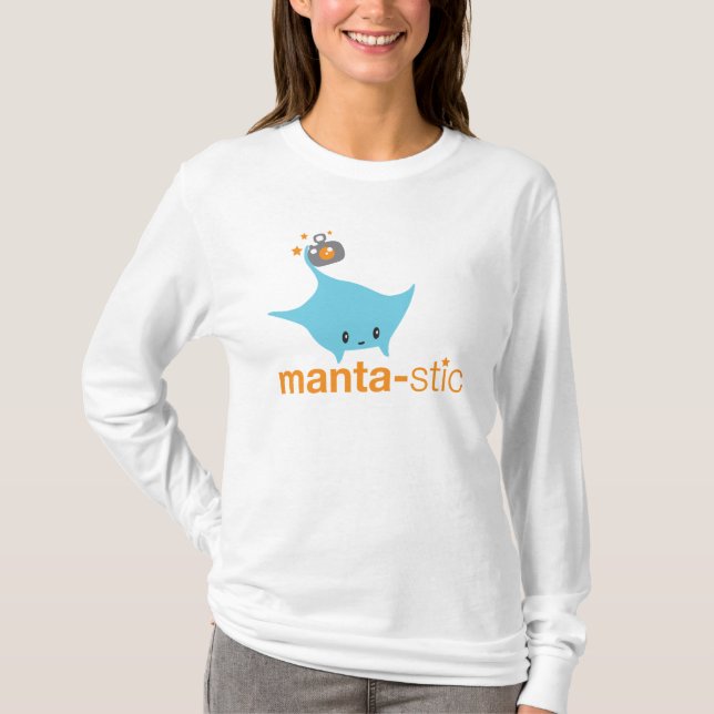 T-shirts Mantas-stic! (Frente)