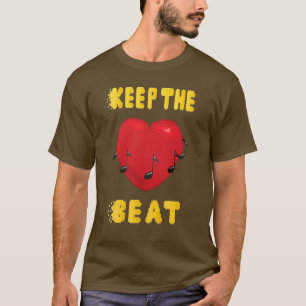 T-shirts Mantenha a batida