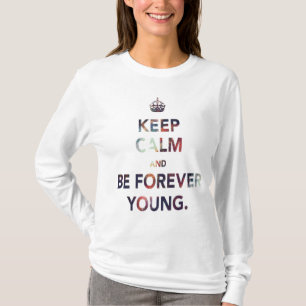 T-shirts Mantenha a calma