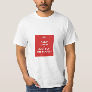 T-shirts Mantenha a calma