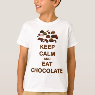 T-shirts Mantenha a calma e