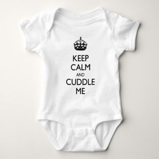 T-shirts Mantenha a calma e afague-me