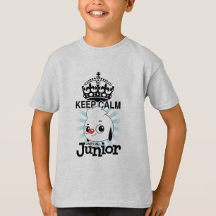 T-shirts Mantenha a calma e chame o júnior
