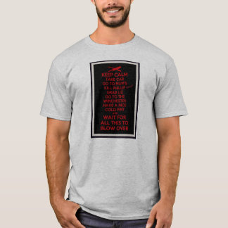 T-shirts Mantenha a calma - Sean do morto