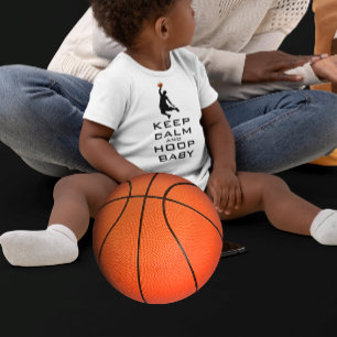 T-SHIRTS MANTENHA CALMA E BABY BASEKETBALL