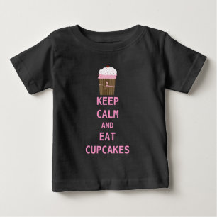 T-SHIRTS MANTENHA CUPCAKES CALM E COMA