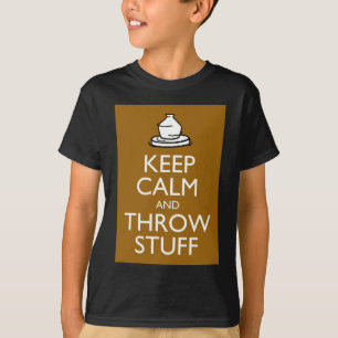 T-shirts Mantenha material calmo e do lance
