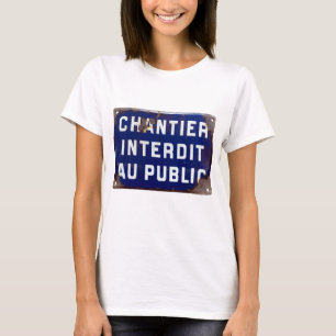 T-shirts Mantenha para fora!