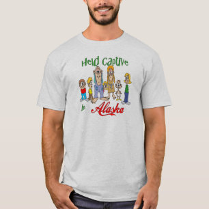 T-shirts Mantida em cativeiro no Alasca