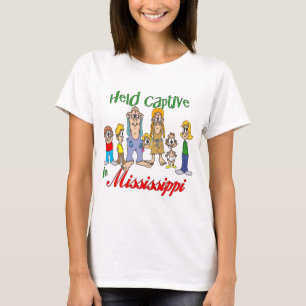 T-shirts Mantido em cativeiro no Mississippi