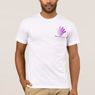 T-shirts Mão cura - roxo