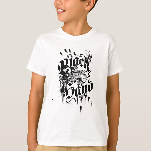 T-shirts Mão Preta - Colagem (Frente)