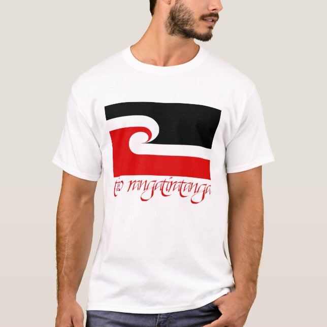 T-shirts Maori Soberania (Frente)
