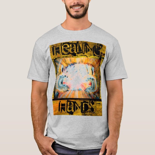 T-shirts Mãos de cicatrização (Frente)