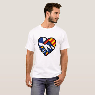 T-SHIRTS MÃOS DO CORAÇÃO DO AMOR - INDY 4 SCOTLAND E