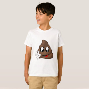 T-shirts Mãos do sinal de paz de Emoji do tombadilho