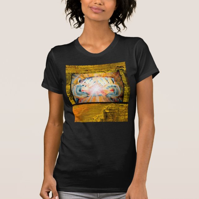 T-shirts Mãos E Oração Para Curar (Frente)