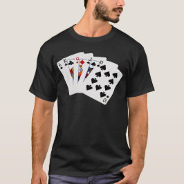 T-shirts Mãos Poker - Hetero - Ace A Dez