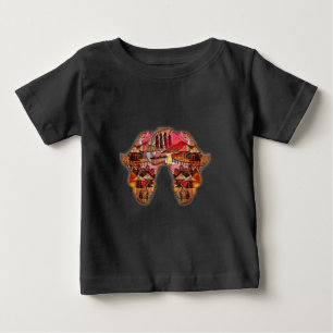 T-shirts Mapa Africano: Celebrar a Estação com a Cultura